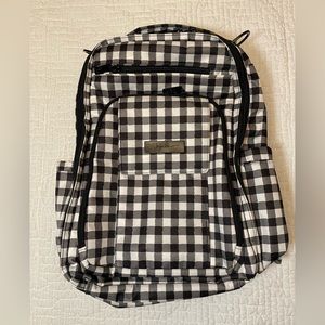 Jujube Gingham BRB Be Right Back